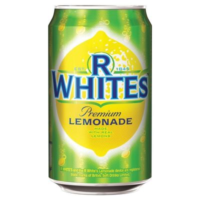 ( 24 Pack ) R Whites Lemonade Cans 330ml - 330ml