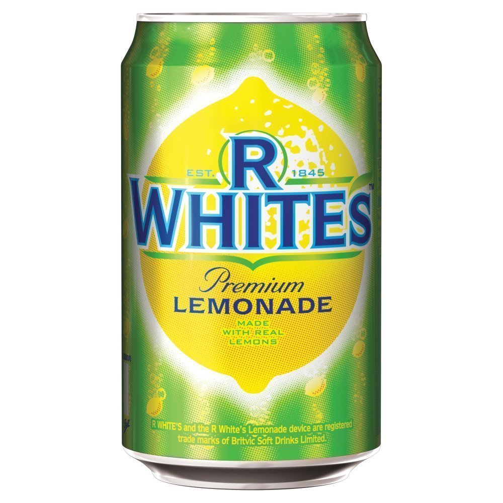 ( 24 Pack ) R Whites Lemonade Cans 330ml - 330ml