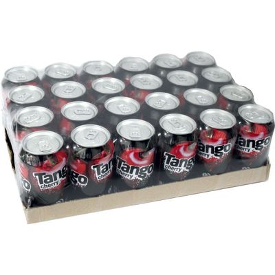 ( 24 Pack ) Tango Cherry Cans 330ml - 330ml