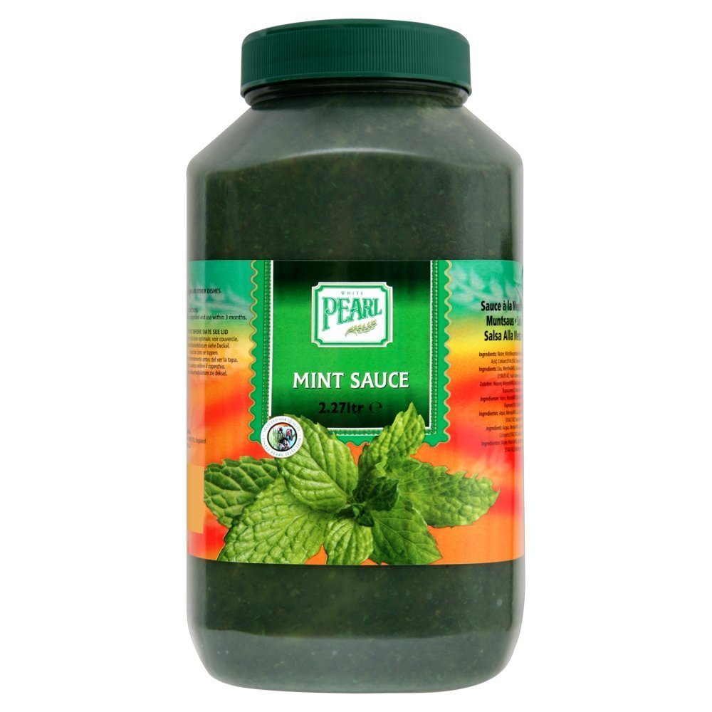( 2 Pack ) White Pearl Mint Sauce 2.27 LTR