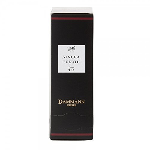 DAMMANN Freres - Sencha FUKUYU Green Tea - 24 Wrapped envelopped Tea Bags