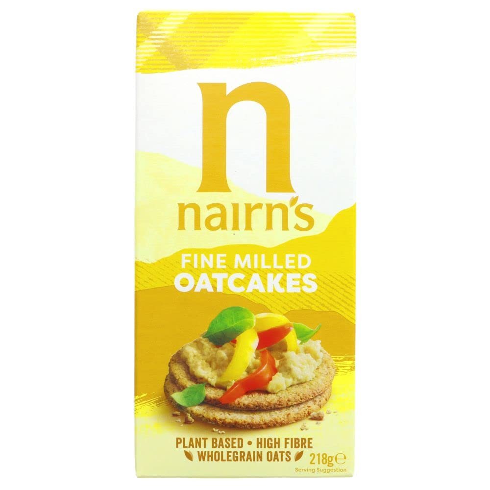 Nairn's | Oatcakes - Fine | 6 x 218g