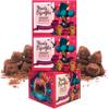 Monty Bojangles Berry Bubbly Cocoa Dusted Chocolate Truffles (3 x 100g Chocolate Gift Box) - Raspberry & Popping Candy Flavoured Chocolatey Truffles - Award Winning Luxury Chocolates Gift Set view 1