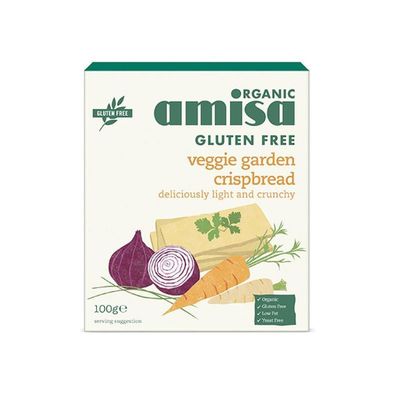 Amisa | Crispbread - Veggie Garden GF | 2 x 100g