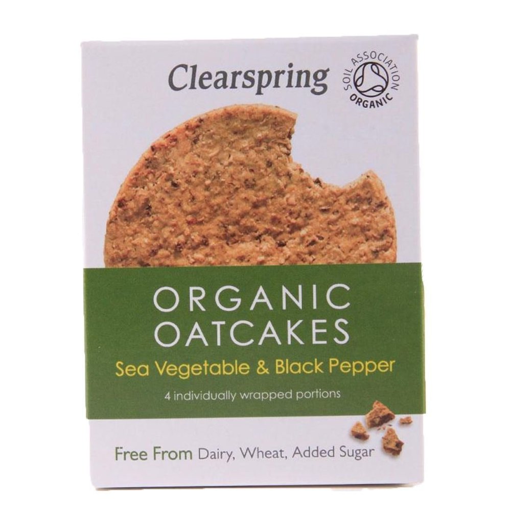 Clearspring | Oatcakes - Sea Vegetable | 2 x 200g