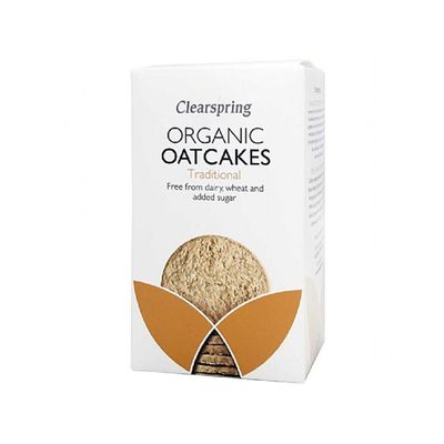 Clearspring | Oatcakes, Traditional, Organic | 10 x 200g