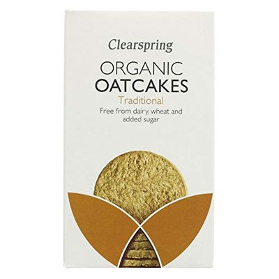 Clearspring | Oatcakes, Traditional, Organic | 2 x 200g
