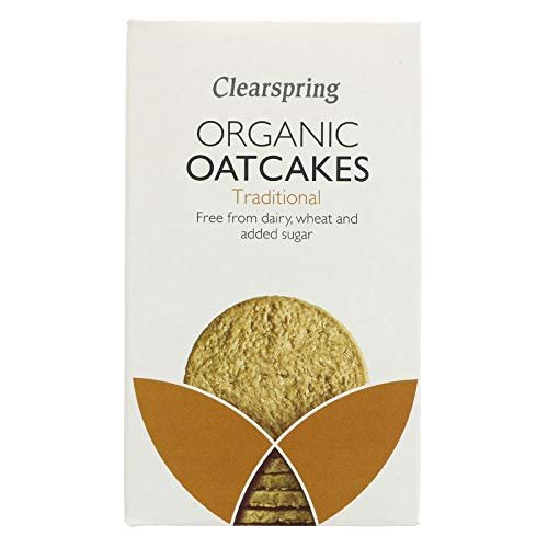 Clearspring | Oatcakes, Traditional, Organic | 2 x 200g