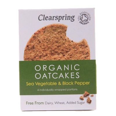 Clearspring | Oatcakes - Sea Vegetable | 1 x 200g