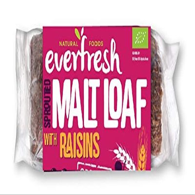 Everfresh Natural Foods | Malt & Raisin Loaf | 2 X 330G