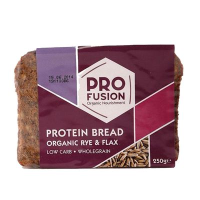 Profusion | Protein Bread - Rye / Flax | 3 x 250g