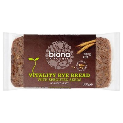 Biona | Rye Bread - Vitality | 3 x 500g