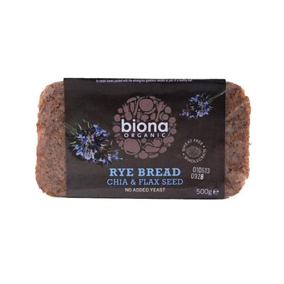 Biona | Rye Bread - Chia & Flax | 2 x 500g