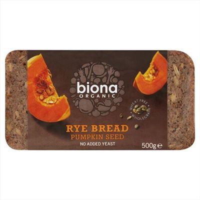Biona | Rye Bread - Pumpkin Seed | 2 x 500g