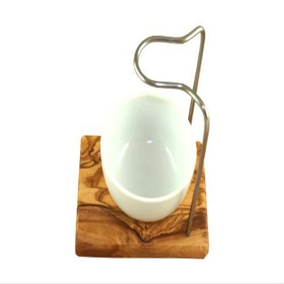 D.O.M. Shaving Brush Holder Olive Wood Type 1 by D.O.M