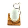 D.O.M. Shaving Brush Holder Olive Wood Type 1 by D.O.M view 1