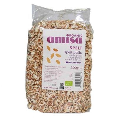 Amisa | Spelt Puffs - Organic | 2 x 200g