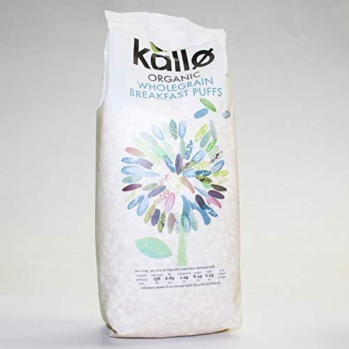 Kallo | Puffed Rice Cereal - Natural | 3 x 225g