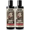 Polished Gentleman Growth and Thickening Shampoo and Conditioner - With Organic Beard Oil - For Best Look (118ml Small) view 1
