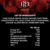 1883 Maison Routin Premium Blood Orange Syrup Citrus Flavoured Syrup for Cocktails, Sodas, Spritzes & Desserts, Vegan-Friendly, 1L Glass Bottle view 3