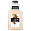 1883 Maison Routin Premium Almond Syrup for Coffee, Lattes, Hot Chocolate, Cocktails, Desserts - Vegan-Friendly, Allergen-Free, No Artificial Colours or Preservatives - 1L PET Bottle view 1