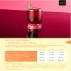 1883 Maison Routin Premium Raspberry Syrup for Cocktails, Mocktails & Iced Tea PET 1L view 3