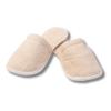 Eco Bath London Natural Toweling Slippers - Luxury 100% Organic Cotton, Ultra Soft, Machine Washable Indoor Slippers for Bath and Home XL Size (10-11) view 1