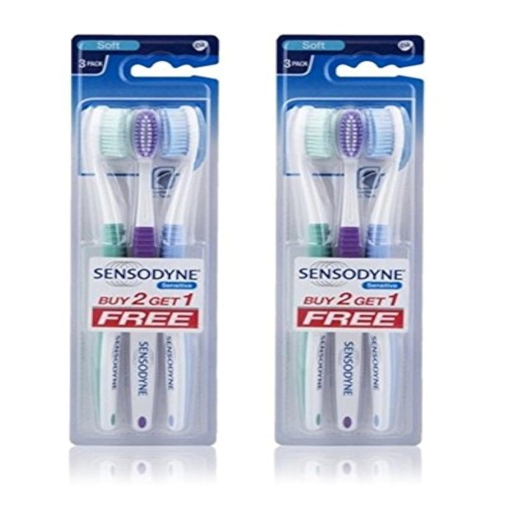 2 Sensodyne Sensitive Toothbrush Soft Sensitive Teeth - by Sensodyne