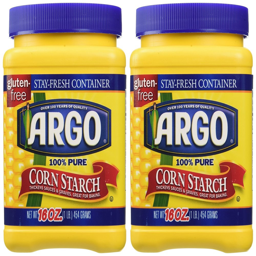 Argo Home Comforts Argo 100% Pure Corn Starch, 16 Oz, Pack Of 2