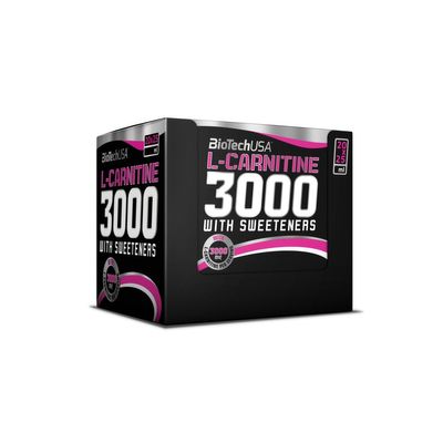 L-Carnitine ampoule 3000 lemon 20*25ml - Carnitine-Shots high dose - BiotechUSA