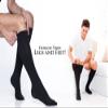 CareforYou Travel & Flight Anti-Fatigue Compression Socks Help Energise Tired, Aching, Swollen Legs, aid Circulation (S/M, Black) view 4