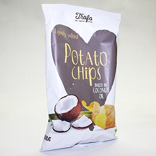 Trafo Organic Chips Fried in Coconut Oil 100g-12 Pack
