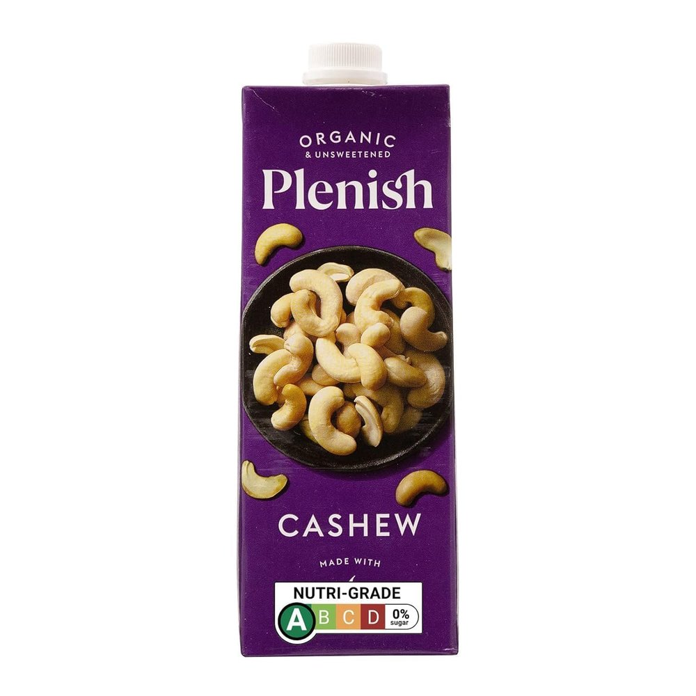 Plenish Organic Unsweetened Cashew Milk, 1 Litre