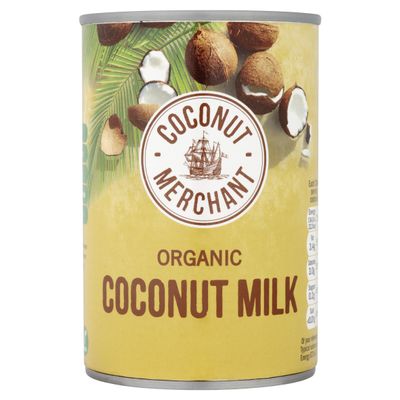 Coconut Merchant Organic Coconut Milk, 400 ml