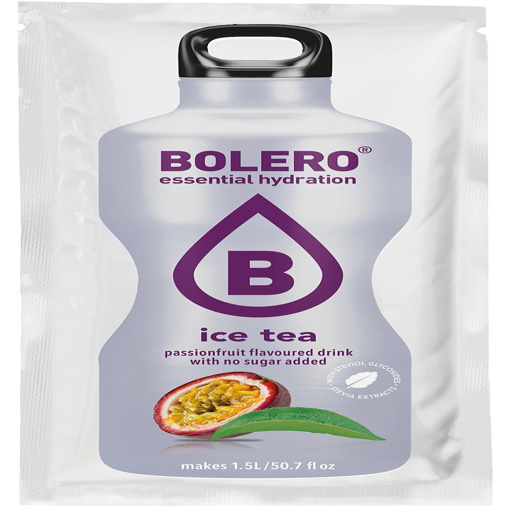 Bolero Advanced Hydration Sugar Free Instant Drink (Passion Fruit Iced Tea ) 9g x 12 sachets