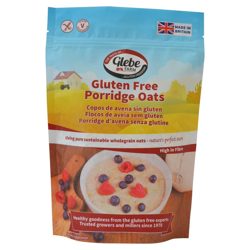 Glebe Farm | Porridge Oats - Gluten Free | 3 x 450g