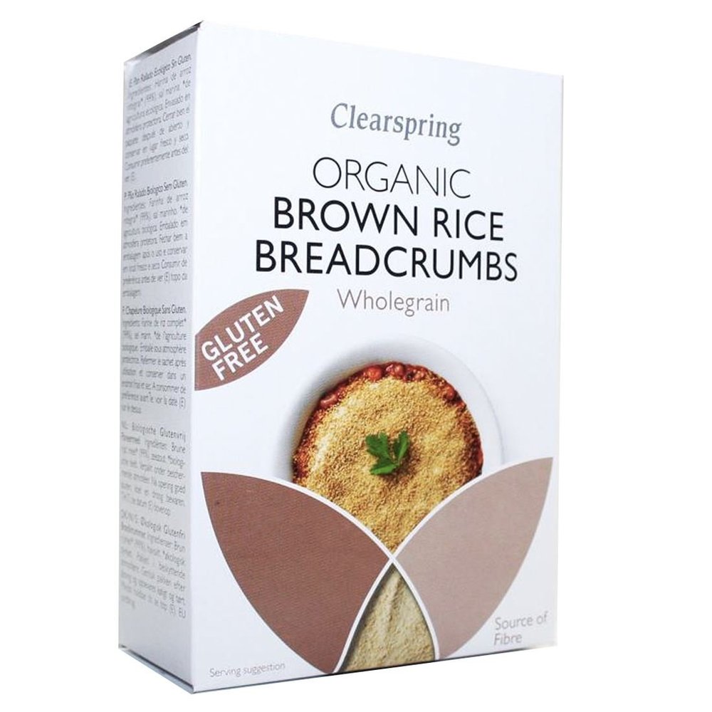 Clearspring | Breadcrumbs - Brown Rice, GF | 2 x 250g