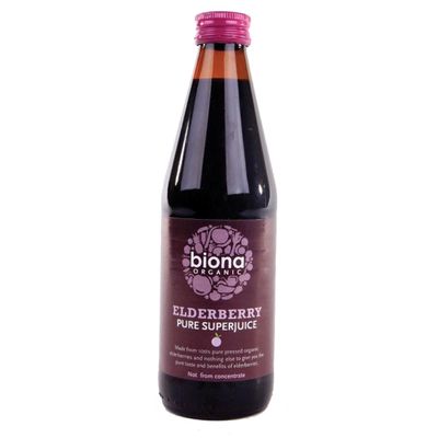 Biona | Elderberry Pure Superjuice | 5 x 330ml