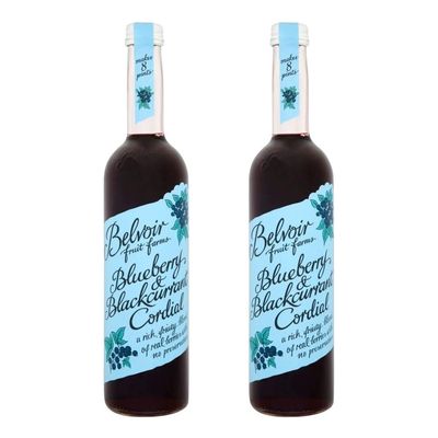 Belvoir | Blueberry Blackcurrant Cordial | 2 x 500ml