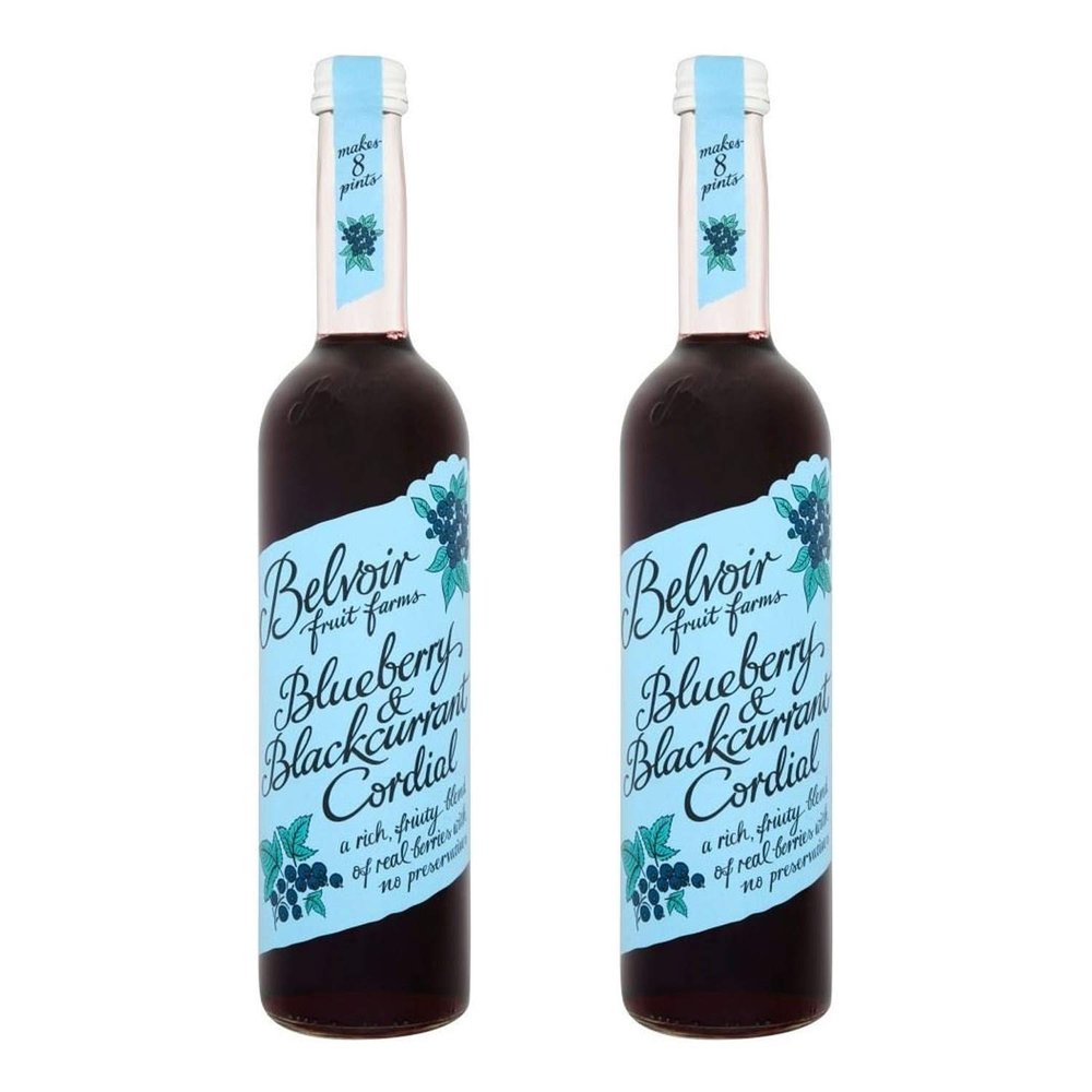 Belvoir | Blueberry Blackcurrant Cordial | 2 x 500ml