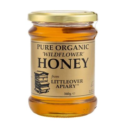 Littleover Apiaries | Organic Wildflower Honey Clear | 1 x 340g