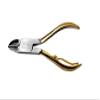 Toe Nail Clipper Cutter Nippers Chiropody Heavy Duty Thick Nails Gold Handle view 1