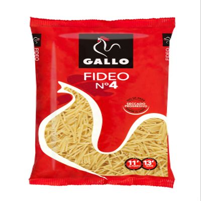 Pastas Gallo Fideos N4 250gr