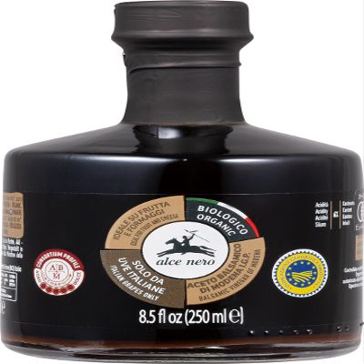 ACETO BALSAMICO MODENA IGP 4 FOGLIE BIO ALCE NERO