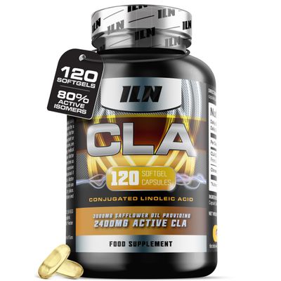 CLA Supplement High Strength for Metabolism 3000mg per Serving with 80% Active Isomers for 2400mg Active CLA Tablets Suitable for Men and Women (120 Softgel Capsules)