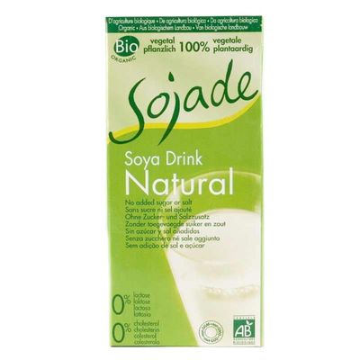 Sojade | Soya Milk - unsweetened | 2 x 1l