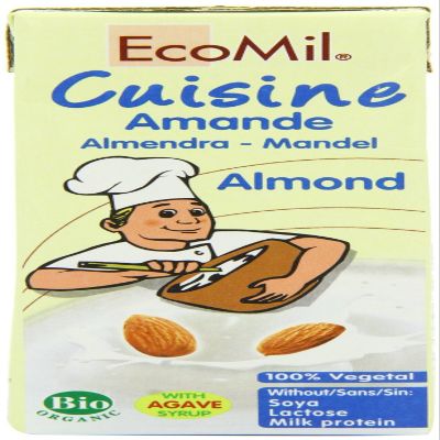 Ecomil | Cuisine - Almond Cream | 4 x 200ml
