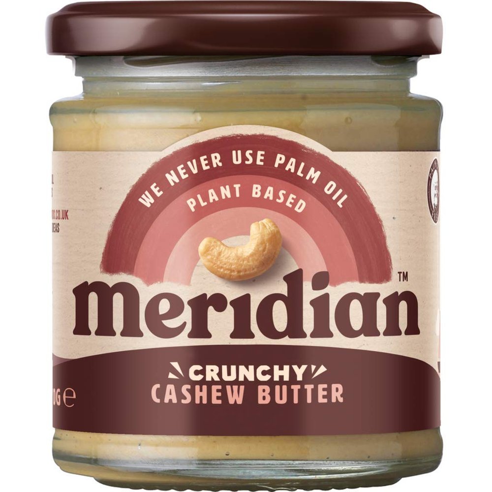 Meridian | Cashew Butter Crunchy | 3 x 170g