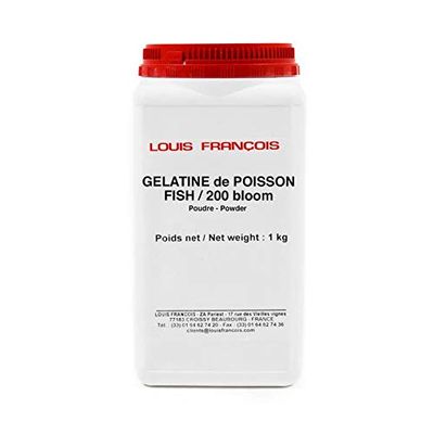 Fish Gelatine Powder Gold Strength 200 Bloom 1 kg