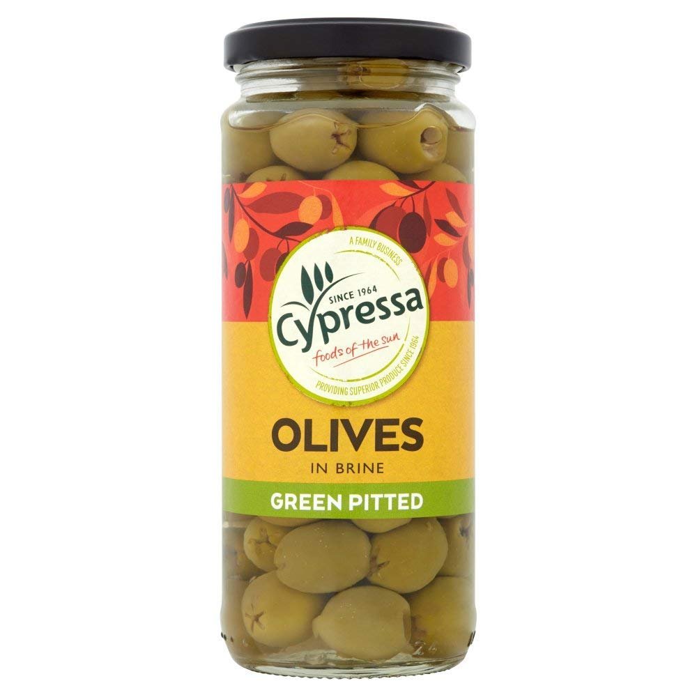 Cypressa | Pitted Green Olives | 1 x 340g